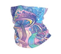 HJFCZH Pink mushroom Prints Multi-Functional Sport Throw - Seamless, Quick-Dry Headwear for Hiking, Cycling, and Beyond!
