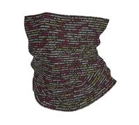 HJFCZH Programmer Programming Code Prints Multi-Functional Sport Throw - Seamless, Quick-Dry Headwear for Hiking, Cycling, and Beyond!