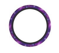 HJFCZH Purple&Blue Galaxy Prints Thoughtful Car Accessory Gift - Quality Wheel Layer for the Driver You Love