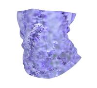 HJFCZH Purple Lavender Colored Flowers Prints Multi-Functional Sport Throw - Seamless, Quick-Dry Headwear for Hiking, Cycling, and Beyond!
