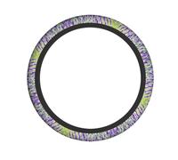 HJFCZH Purple Sage Green Leaves Prints Thoughtful Car Accessory Gift - Quality Wheel Layer for the Driver You Love