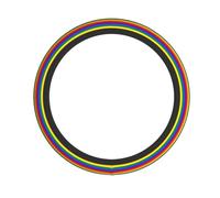 HJFCZH Rainbow Pattern Prints Thoughtful Car Accessory Gift - Quality Wheel Layer for the Driver You Love