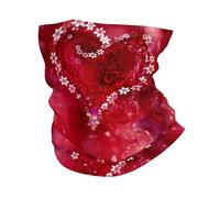 HJFCZH Romantic Heart Prints Great Performance Head Wrap Multifunctional Soft & Stretchy Polyester Sport Towel