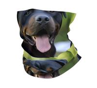 HJFCZH rottweiler wallpaper Prints Multifunctional Sport Headband - Seamless Stretchable Neck Warmer for Running, Hiking, Cycling & Beach Fun - Soft, Quick-Dry, Versatile Headwear