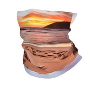 HJFCZH sea turtle sunset Prints Performance Polyester Headband Multi-Purpose Sports Towel - Soft Breathable Quick Dry Cover