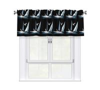 HJFCZH Seagulls On A Sailboat Prints Durable Window Layer - 54x18 Inch 100% Polyester Peach Skin Valance for Long-Lasting Style