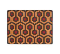 HJFCZH Shining Overlook Prints High-grade Non-Slip Floor Mat 63x48in - Plush Shag Throw Rug for Entryway, Living Room & Bedroom Comfort