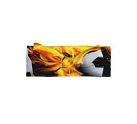 HJFCZH Soccer flame Prints Bow Headband Soft & Stretchy Knit for Newborns Keeps Warm & Adorable Ideal for Showers