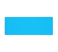 HJFCZH Solid color light blue Mouse Pad 12x31.5in Extended Desk Mat