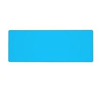 HJFCZH Solid color light blue Mouse Pad 12x31.5in Extended Desk Throw