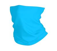 HJFCZH Solid color light blue Prints Great Performance Head Wrap Multifunctional Soft & Stretchy Polyester Sport Towel