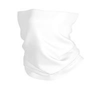 HJFCZH Solid color white Prints Multi-Function Sport Throw - Seamless, Breathable, Quick-Dry Headwear for Hiking, Biking & Outdoor Adventures