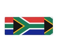 HJFCZH South Africa flag Mouse Pad 12x31.5in Extended Desk Protector