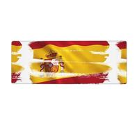 HJFCZH Spain Flag Prints Mouse Pad 12x31.5in