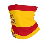 HJFCZH Spanish flag Prints Multi-Functional Sport Throw - Seamless, Quick-Dry Headwear for Hiking, Cycling, and Beyond!