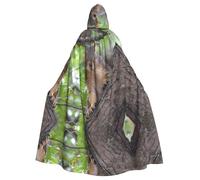 HJFCZH Squirrel in The Tree Prints Hooded Cloak - Oversized Cape, Cozy Throw for Halloween & Cosplay Fun