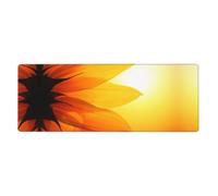 HJFCZH Sunflower and sunset Mouse Pad 12x31.5in Large Desk Throw