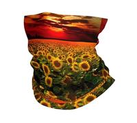HJFCZH Sunset Sunflower Prints Great Performance Head Wrap Multifunctional Soft & Stretchy Polyester Sport Towel