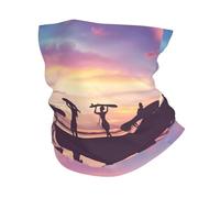 HJFCZH Surfer People Prints Performance Polyester Headband Multi-Purpose Sports Towel - Soft Breathable Quick Dry Cover