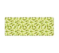 HJFCZH Sushi Dill Pickles Mouse Pad 12x31.5in Extended Desk Mat