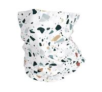 HJFCZH Terrazzo Marble Pastel Prints Performance Polyester Headband Multi-Purpose Sports Towel - Soft Breathable Quick Dry Cover
