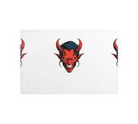 HJFCZH The Devil's Face Prints Placemats Set of 6 12x18in - A Great Housewarming Gift for a Warm & Stylish Home