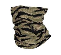 HJFCZH Tiger Stripe Camo Prints Multi-Functional Sport Throw - Seamless, Quick-Dry Headwear for Hiking, Cycling, and Beyond!