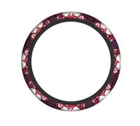 HJFCZH Valentine's Day Love Heart Prints Engineered Wheel Layer - Quality Neoprene for Maximum Durability & Protection