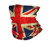HJFCZH Vintage British Flag Prints Multifunctional Sports Headband - Seamless Athletic Throw for Running, Hiking, Biking & Outdoor Adventures - Soft, Breathable, Quick-Dry