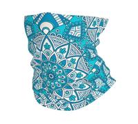 HJFCZH Vintage Mandala Flowers Prints Multi-Functional Sport Throw - Seamless, Quick-Dry Headwear for Hiking, Cycling, and Beyond!