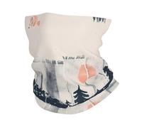 HJFCZH Wilderness Fox Art Prints Multifunctional Sports Headband - Seamless Athletic Throw for Running, Hiking, Biking & Outdoor Adventures - Soft, Breathable, Quick-Dry