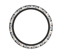 HJFCZH Wilderness Fox Art Prints Quality Steering Wheel Layer - Durable Neoprene Protection & Universal Fit