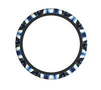 HJFCZH wolf under moon Prints Thoughtful Car Accessory Gift - Quality Wheel Layer for the Driver You Love