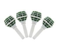 HJGarden 4PCS Flower Bouquet Holder, Foam Floral Handle Bouquet Holders for Floral Arrangement, Foam Kit Wedding Supplies Fresh Flowers Silk Flowers Decoration Wedding Bouquet Pins