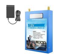 HJGHY 12V,160Ah, 12V 60Ah 80Ah 100Ah 120Ah 140Ah 160Ah 180Ah 200Ah Outdoor Portable Power Supply 12V Fish Finder Polymer Lithium Li-ion Battery for Rice Cooker Monitor Laptop