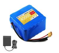 HJGHY 12V,40Ah, 12V 20Ah 30Ah 40Ah Rechargeable Lithium Li-ion Battery 12 Volt Spare Battery for 12V Electric Device Backup Battery for Solar Generator Home Use Emergency