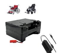 HJGHY 24 Volt Electric Wheelchair Lithium Battery Pack 24V 20Ah 25Ah 30Ah Lithium Rechargeable Battery Lead Acid Replacement Batteries with Charger,24V,20Ah