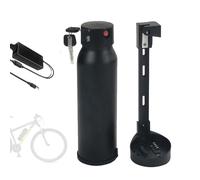 HJGHY 24V,10Ah, 24V 36V 6.4Ah 7Ah 9Ah 10Ah 12.8Ah 14Ah Water Bottle Shape Ebike Lithium Battery Removable Electric Bicycle Downtube Battery with Charger 4-Pin Discharge