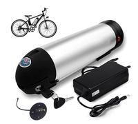 HJGHY 24V 15Ah, 48V 10Ah 13Ah 15Ah Ebike Lithium Batteries 36V 24V 10Ah 13Ah 15Ah Bottle Shape Electric Bike Battery 24V Removable Lithium Bicycle Battery with Charger