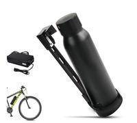 HJGHY 24V 36V 5Ah 6Ah 7Ah 9Ah 9.6Ah 10Ah 12.8Ah 14Ah Ebike Downtube Lithium Battery 24 Volt Water Bottle Electric Bike Kettle Shape Li-ion Battery Pack with 4Pin Bottom,36V 10.5Ah