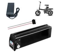 HJGHY 24V 8Ah 10Ah 13Ah 15Ah 20Ah Ebike Lithium Li-ion Battery 24V Electric Bike Replacement Battery for 0-500W Folding Mountain Bike Motor,2Pin,24V 15Ah