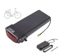HJGHY 36V 10.4Ah 14Ah Rear Rack Lithium ion Battery Pack 48V 10.5Ah 7.8Ah Luggage Rack Ebike Battery with Charger for 0-500W Motor,36V,10.4Ah