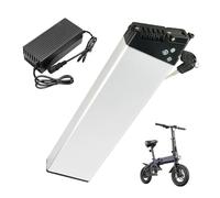 HJGHY ,36V,10.4Ah, 36V 10.4Ah 12Ah 13.6Ah Folding Bike Battery 48V 7.8Ah 9Ah 10.2Ah Foldable Bicycle Lithium Batteries for Electric Bicycle Motor with Charger