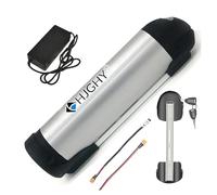HJGHY 36V,10.4Ah, 48V 36V 10Ah 15Ah 17Ah 8Ah Folding Bike Battery 48V 15Ah Bottle Shape Lithium Battery with 42V 54.6V 2A Charger for 0-850W Electric Bicycle Motor