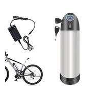 HJGHY 36V,13Ah, 36 Volt Bottle Shape Ebike Lithium Battery 36V 10Ah 13Ah 15Ah 17.5Ah Kettle Shape Downtube Battery Pack with Charger for Electric Bike Motor