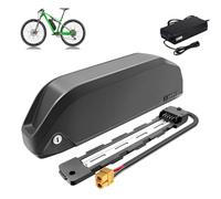 HJGHY 36V 48V 10.4Ah 13Ah 15Ah 18.2Ah 23.4Ah E-Bike Electric Bike Lithium Li-ion Battery 36 Volt 48 Volt Downtube Removable Mountain Bike Battery with Charger,XT60,36V23.4Ah