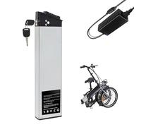 HJGHY 36V 48V 10Ah 13Ah 15Ah 16Ah 17Ah Folding Bike Built-in Lithium Battery 48 Volt E-Bike Battery for Foldable Bicycle Motor with Charger,48V,10.4Ah