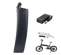 HJGHY 36V,8.7Ah, 36 Volt Ebike Cured Shape Li-ion Battery 36V 10.2Ah 7.8Ah 8.7Ah Lithium Battery Down Tube Batteries with Charger and 2 Pin for 400W Motor Kit