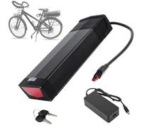 HJGHY 36V Rear Rack Battery 48V Electric Bike Batteries 52V Lithium Ion Battery 10Ah 15Ah 20Ah 26Ah 30Ah Mountain Bicycle Batteries for 350W-1300W Motor,36V18Ah