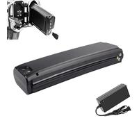 HJGHY 48V,10.4Ah, 36 Volt Foldable Ebike Cured Shape Battery 36V 48V 10.4Ah 12Ah 13Ah 14Ah Folding Bike Bicycle Battery 48 Volt Built-in Electric Bike Lithium Batteries Pack with Charger